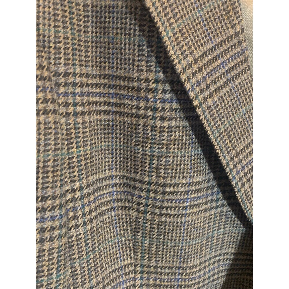Pendleton Classic Wool Blazer Houndstooth Plaid B… - image 5
